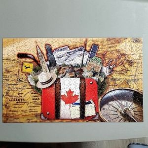 KI Puzzles "Oh Canada!" 500 Piece Rectangle Puzzle (10.75"X18" / 27.3cmX45.7cm)